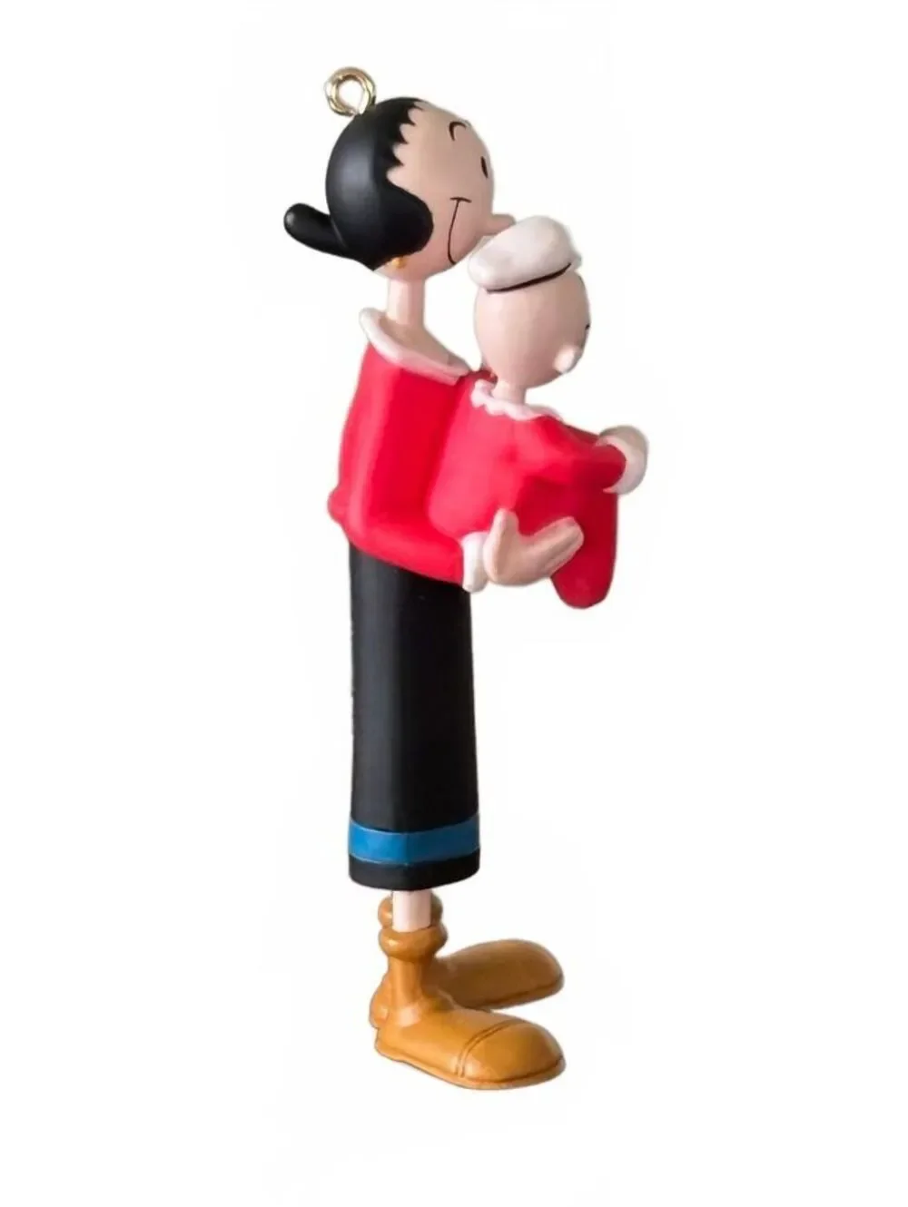 1996 Hallmark Keepsake Olive Oyl & Swee'Pea Popeye Ornament QX5481 w Box